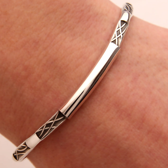 Cuff Bracelet, Sterling Silver (351C.ss)
